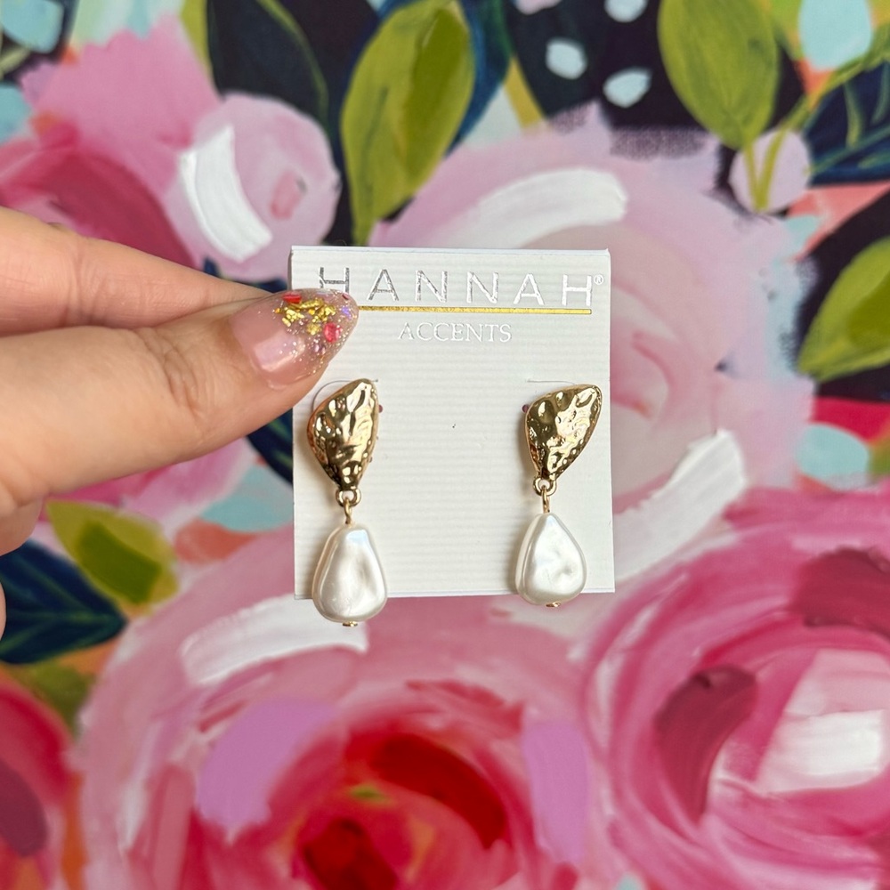 Hannah Gold Shell Earrings | Y3